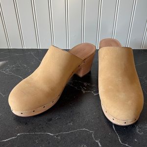 Madewell clogs size 11